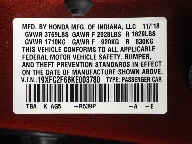 2019 Honda Civic Sedan LX *ADAPTIVE CRUISE, LANE KEEP ASSIST, FORWARD COLLISION ALERT, BACKUP-CAMERA, COLOR DISPLAY, MULTI-FUNCTION STEERING WHEEL, AUTO CLIMATE CONTROL, BLUETOOTH PHONE & AUDIO Round Rock TX