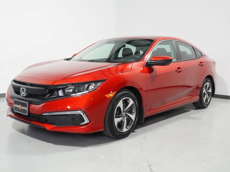 2019 Honda Civic Sedan LX *ADAPTIVE CRUISE, LANE KEEP ASSIST, FORWARD COLLISION ALERT, BACKUP-CAMERA, COLOR DISPLAY, MULTI-FUNCTION STEERING WHEEL, AUTO CLIMATE CONTROL, BLUETOOTH PHONE & AUDIO Round Rock TX