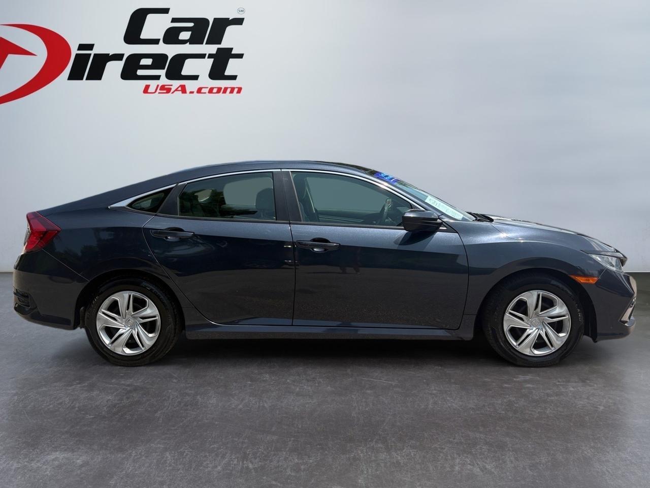 2019 Honda Civic Sedan LX, BACKUP CAMERA, BLUETOOTH, AUX PORT, BLIND SPOT ALERT, LANE KEEP ASSIST, FORWARD COLLISION WARNING, CRUISE CONTROL, ONLY 51K MILES, CLEAN CARFAX, THIS HONDA IS LIKE BRAND NEW & READY FOR YOU! Virginia Beach VA