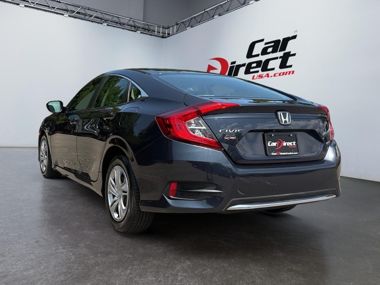 2019 Honda Civic Sedan LX, BACKUP CAMERA, BLUETOOTH, AUX PORT, BLIND SPOT ALERT, LANE KEEP ASSIST, FORWARD COLLISION WARNING, CRUISE CONTROL, ONLY 51K MILES, CLEAN CARFAX, THIS HONDA IS LIKE BRAND NEW & READY FOR YOU! Virginia Beach VA
