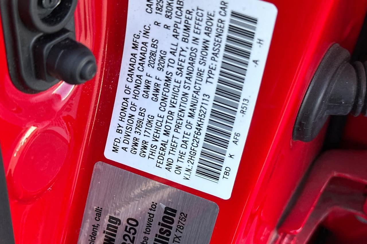 2019 Honda Civic Sedan LX Roseville CA