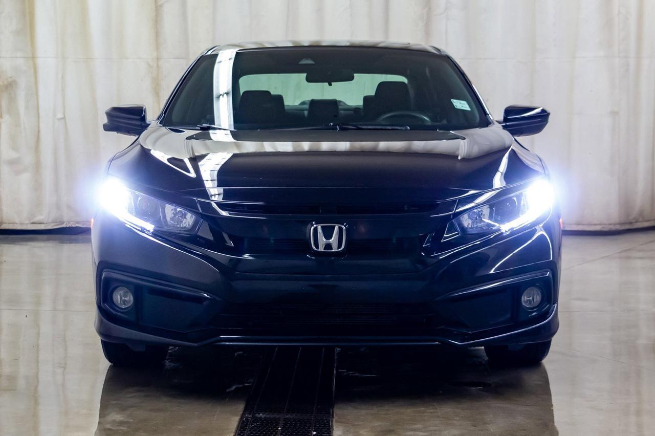 2019 Honda Civic Sedan Sport Roof BCam Red Deer AB