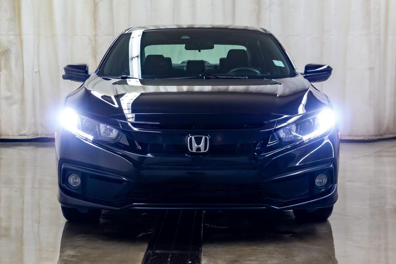 2019 Honda Civic Sedan Sport Roof BCam Red Deer AB