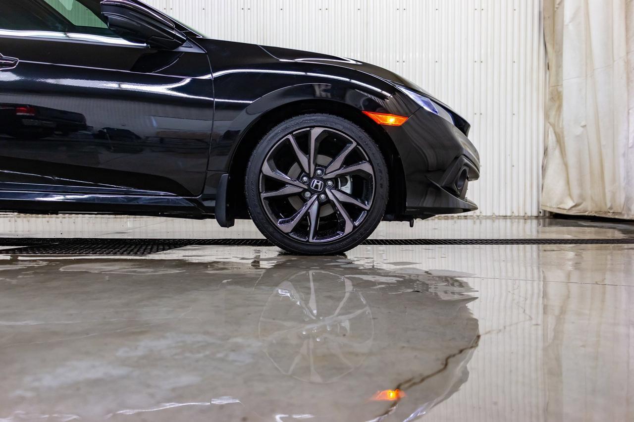2019 Honda Civic Sedan Sport Roof BCam Red Deer AB