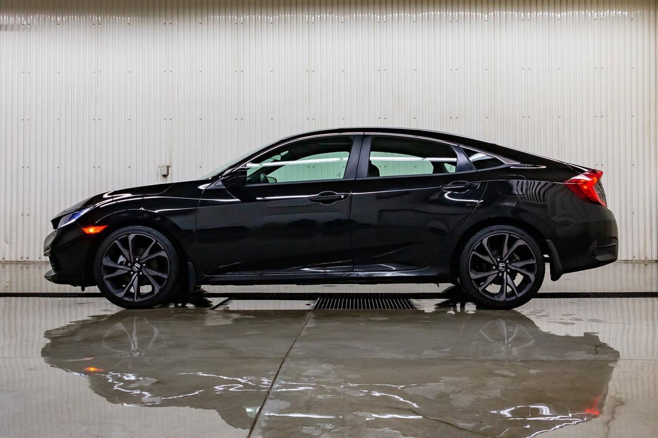 2019 Honda Civic Sedan Sport Roof BCam Red Deer AB