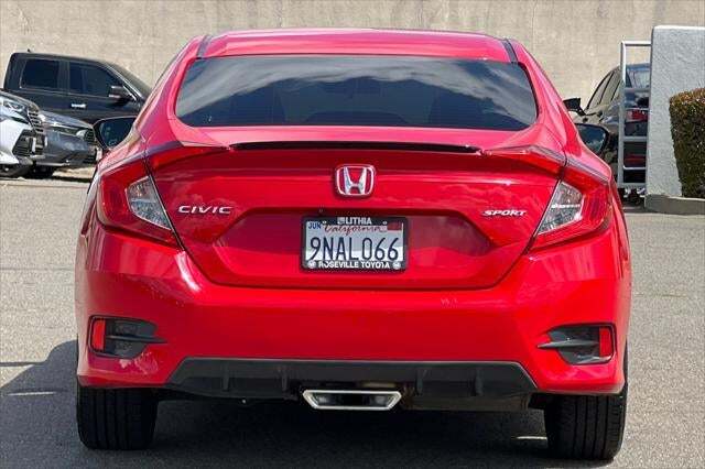 2019 Honda Civic Sedan Sport Roseville CA