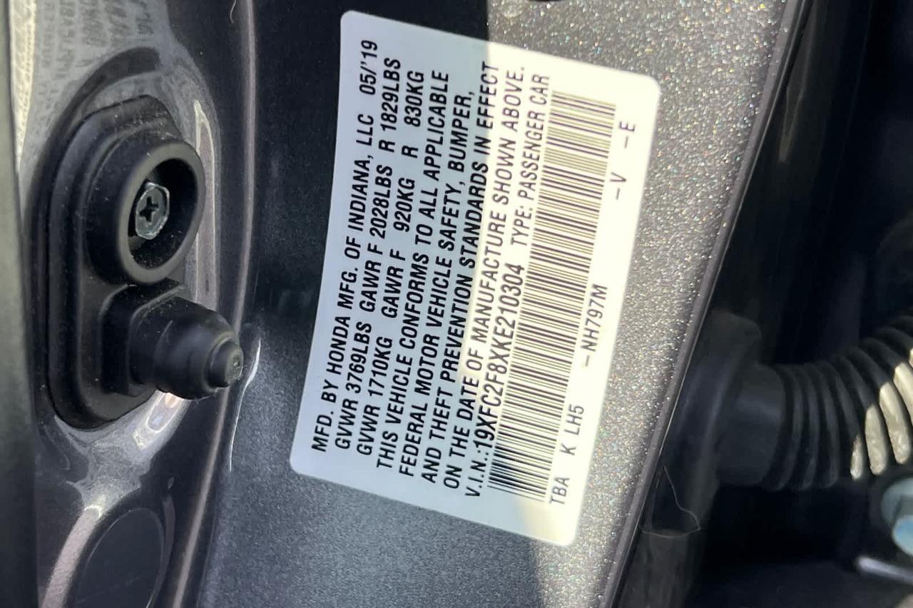 2019 Honda Civic Sedan Sport Roseville CA