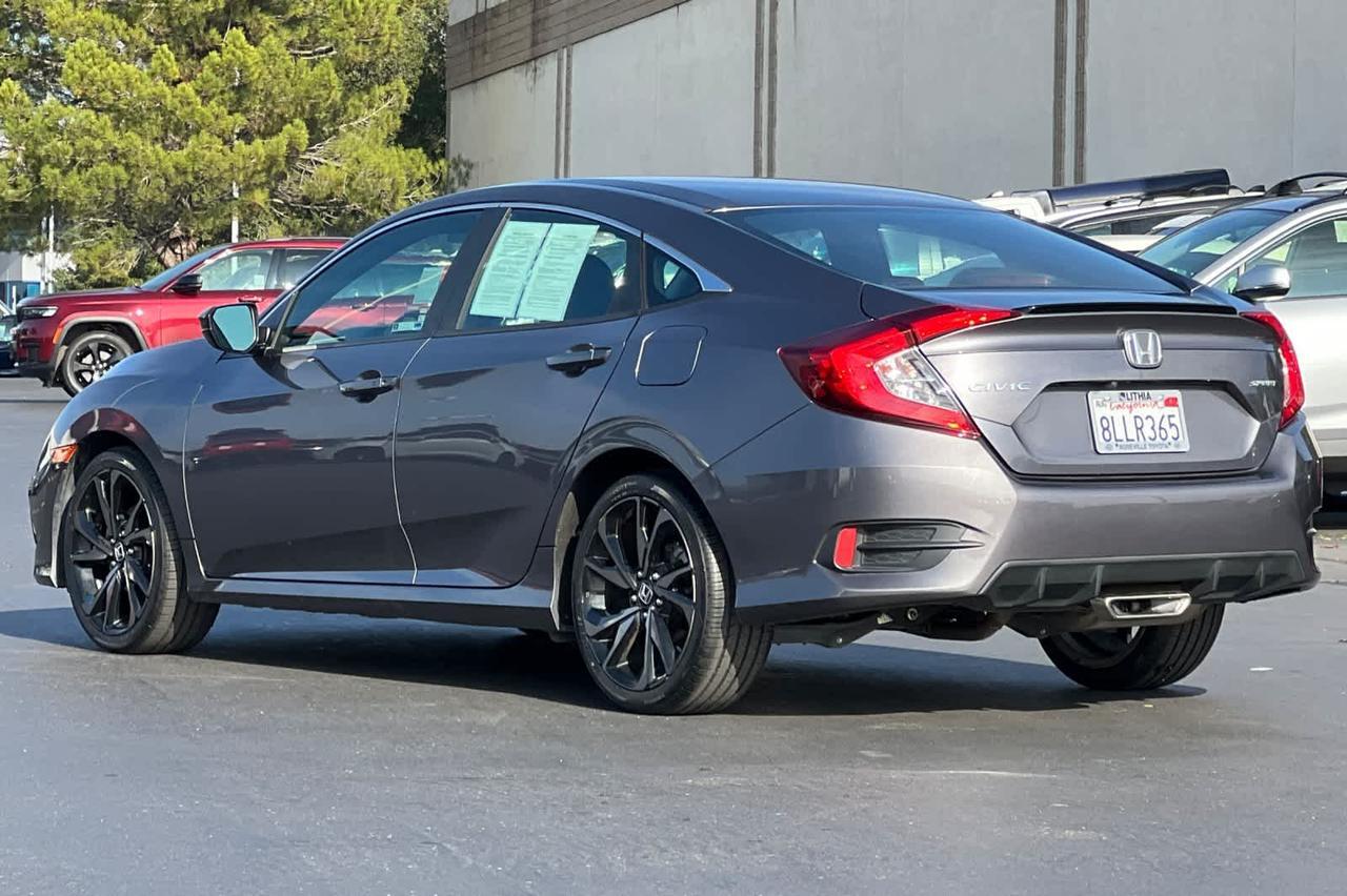 2019 Honda Civic Sedan Sport Roseville CA