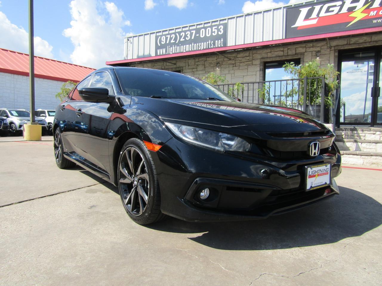 2019 Honda Civic Sport CVT Grand Prairie TX