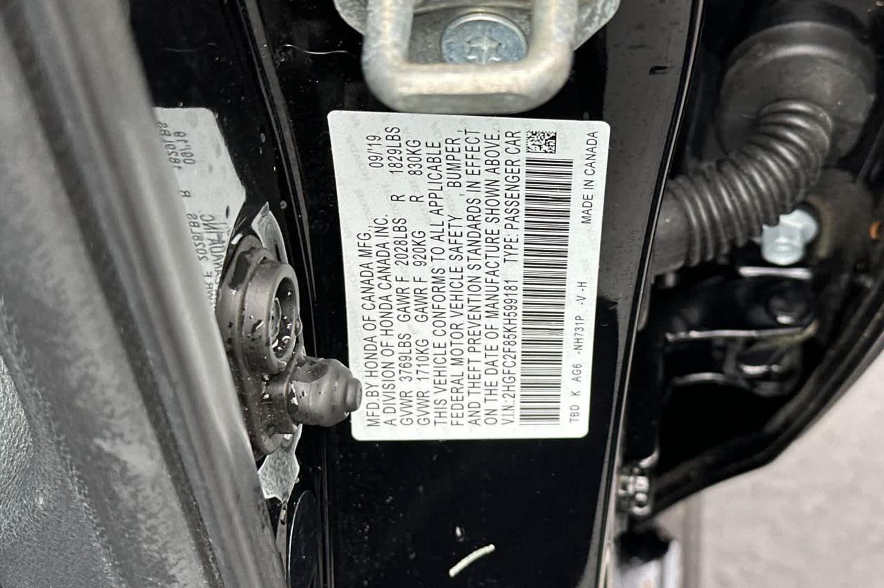 2019 Honda Civic Sport Roseville CA