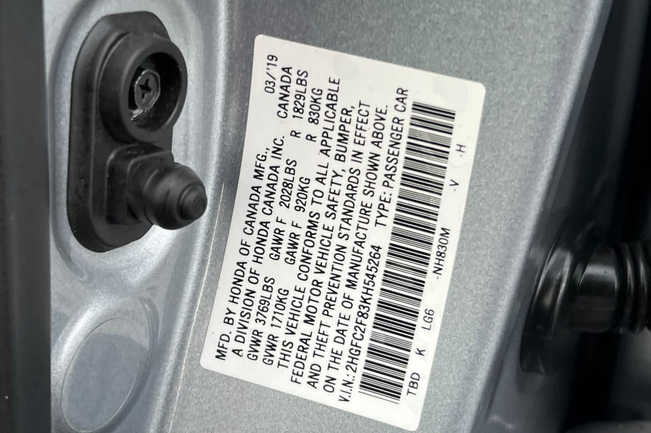 2019 Honda Civic Sport Roseville CA