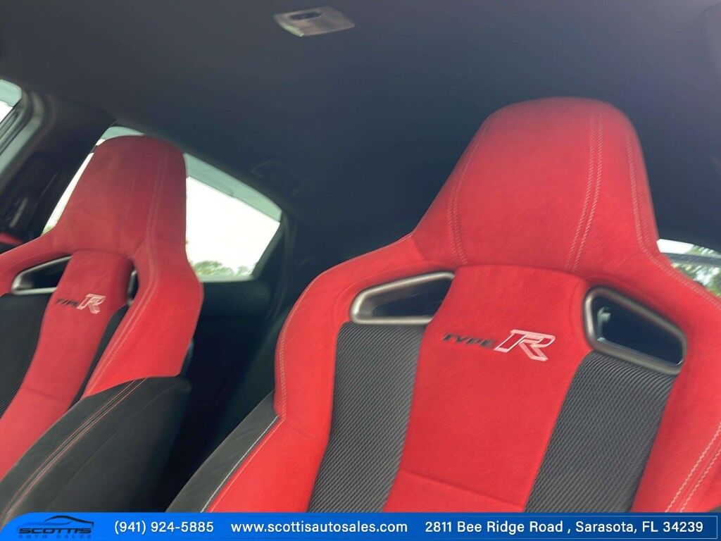 2019 Honda Civic Type R TOURING~BLUETOOTH~BUCKETS SEATS~CARBON FIBER~SPOILER~AFTERMARKET EQ~HOOD SCOOP~PRE WIRED FOR AMPLIFIER~TURBOCHARGER~ONLINE FINANCE AND SHIPPING AVAILABLE!!! Sarasota FL