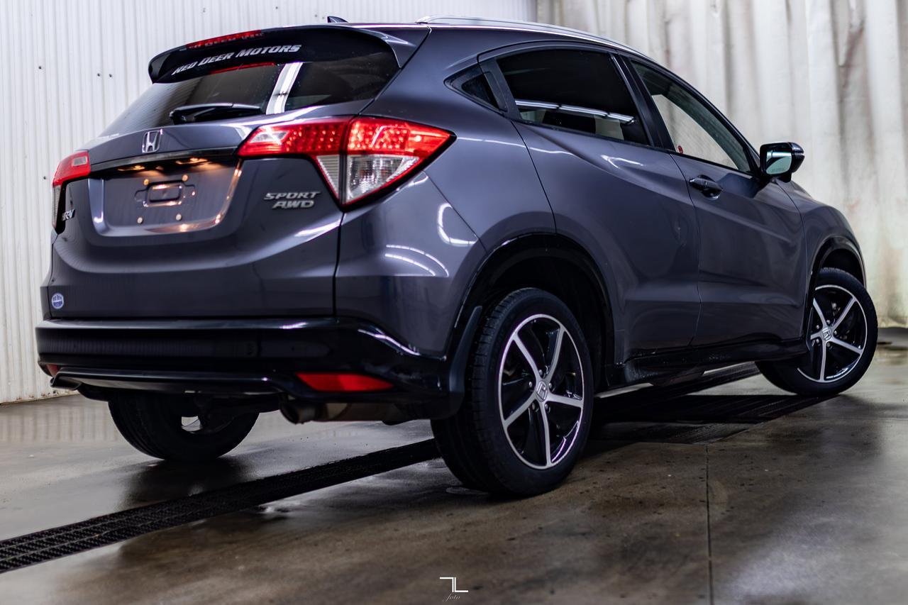 2019 Honda HR-V AWD Sport Roof BCam Red Deer AB