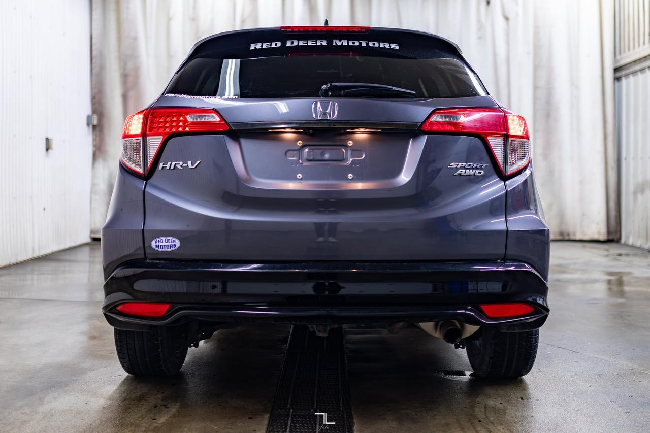 2019 Honda HR-V AWD Sport Roof BCam Red Deer AB