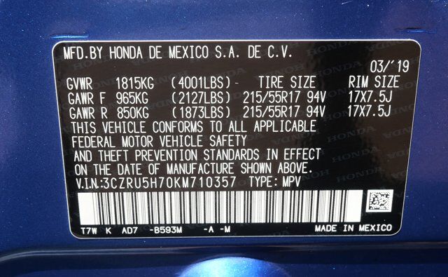 2019 Honda HR-V EX-L San Juan TX
