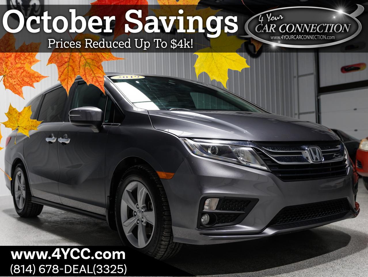 2019 Honda Odyssey EX-L 7-Passenger Cranberry PA