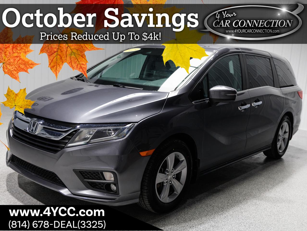 2019 Honda Odyssey EX-L 7-Passenger Cranberry PA