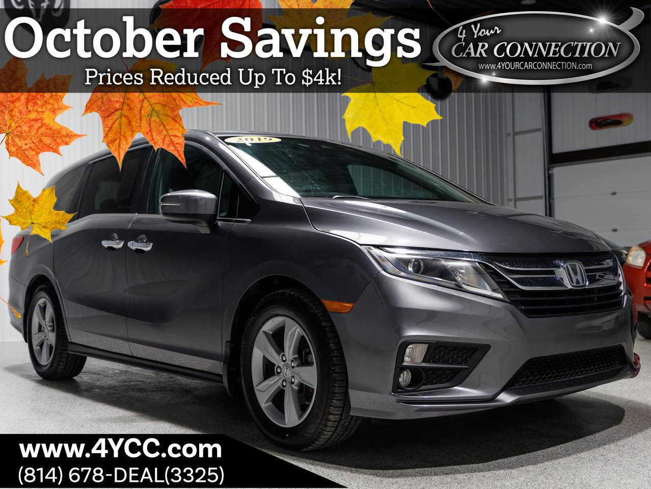 2019 Honda Odyssey EX-L 7-Passenger Cranberry PA