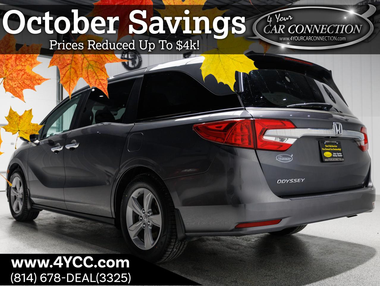 2019 Honda Odyssey EX-L 7-Passenger Cranberry PA