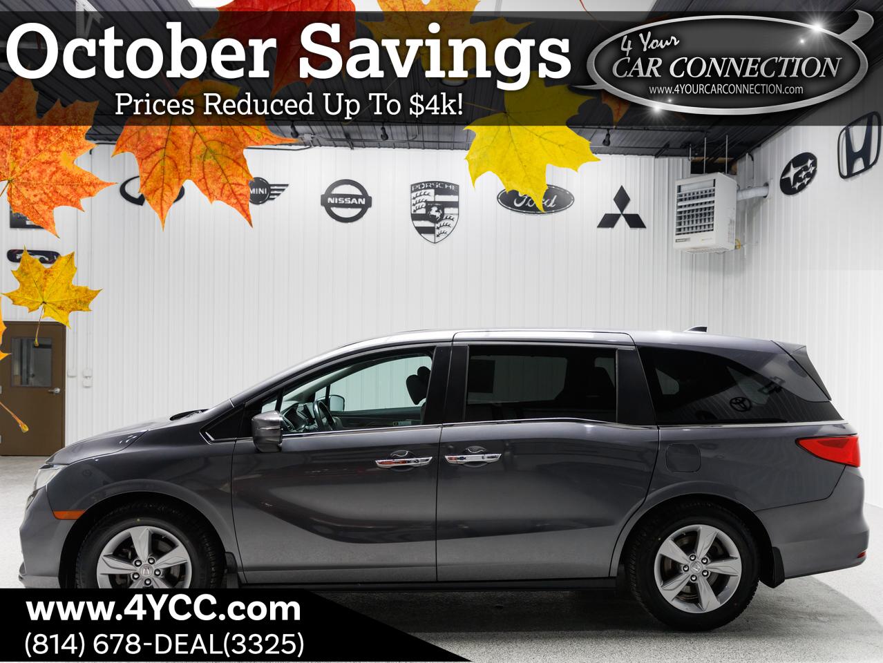 2019 Honda Odyssey EX-L 7-Passenger Cranberry PA