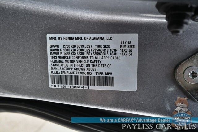 2019 Honda Odyssey EX-L Anchorage AK