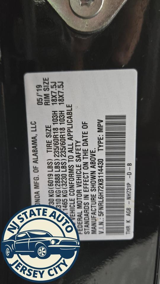 2019 Honda Odyssey EX-L Jersey City NJ