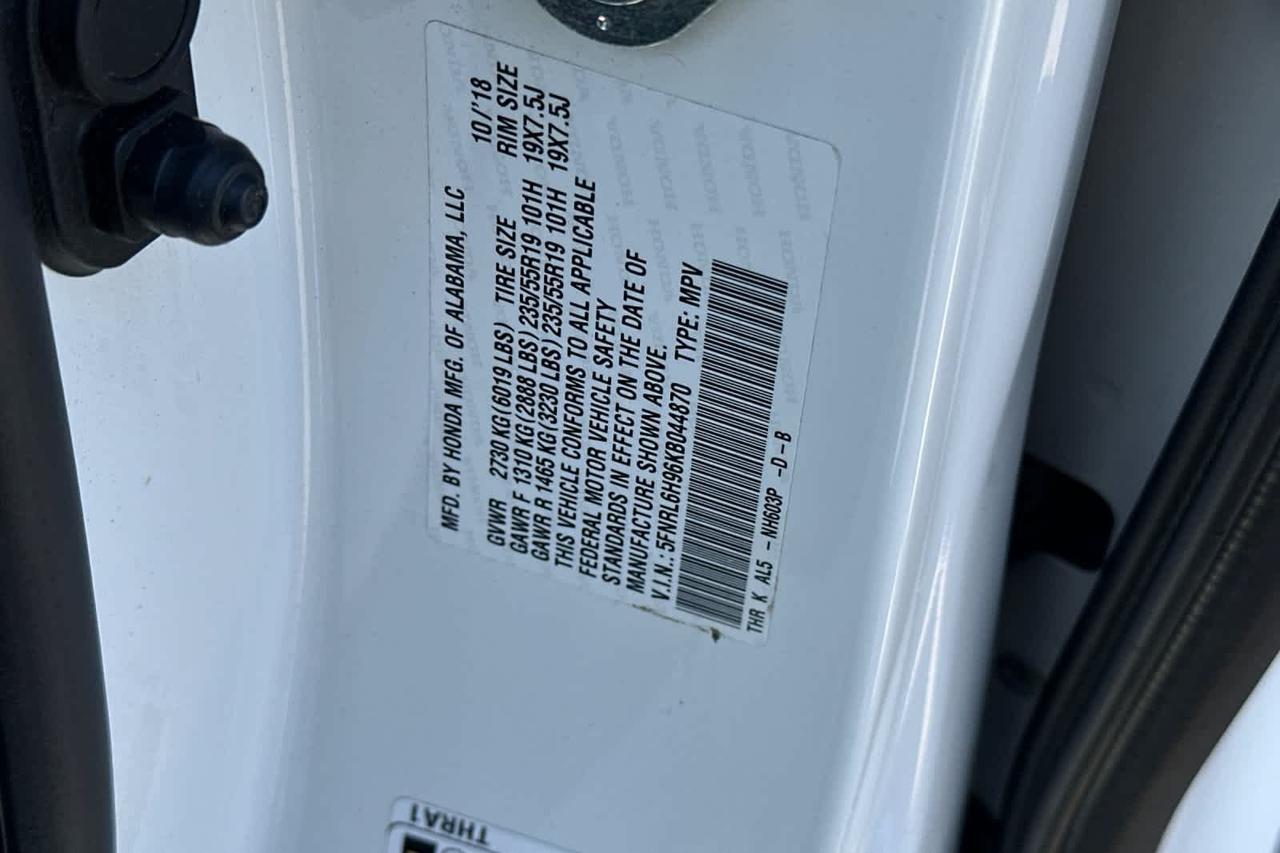 2019 Honda Odyssey Elite Roseville CA