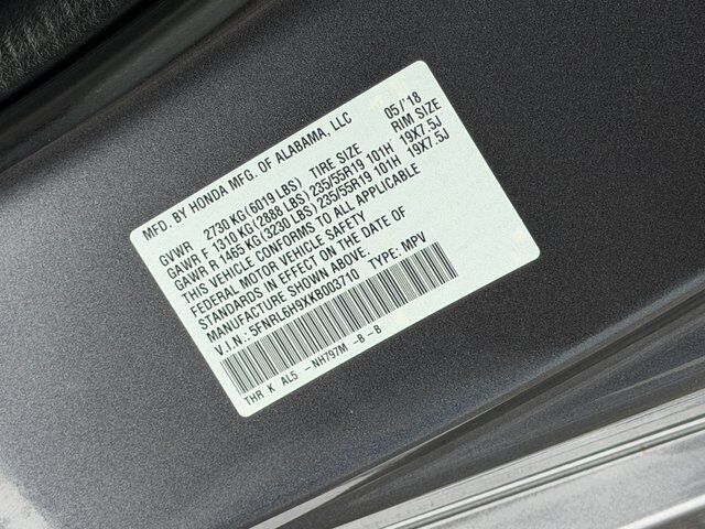 2019 Honda Odyssey Elite Springfield VA