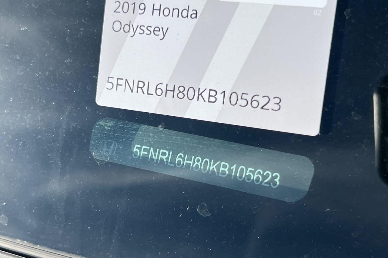 2019 Honda Odyssey Touring Roseville CA