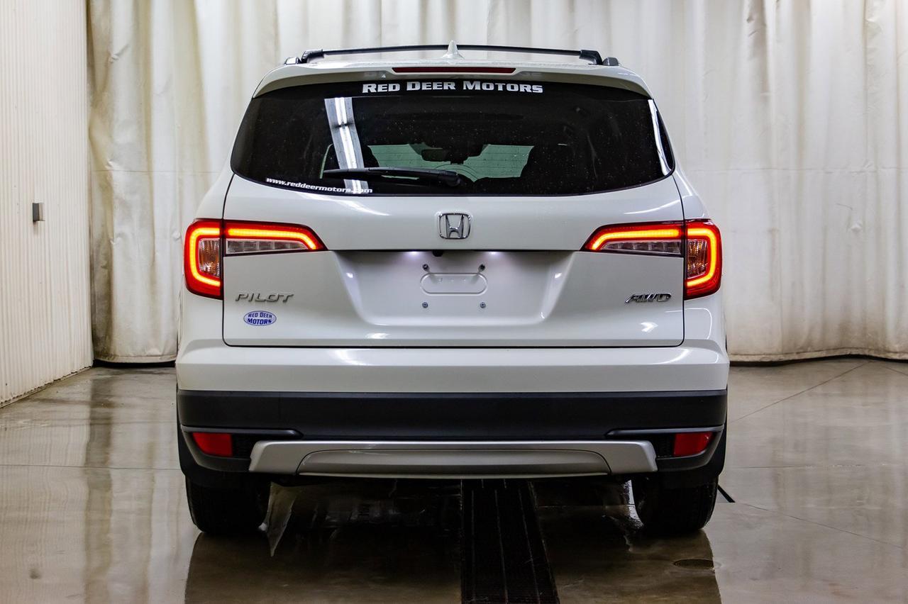2019 Honda Pilot AWD EX-L 8 Passenger Leather Roof Nav Red Deer AB