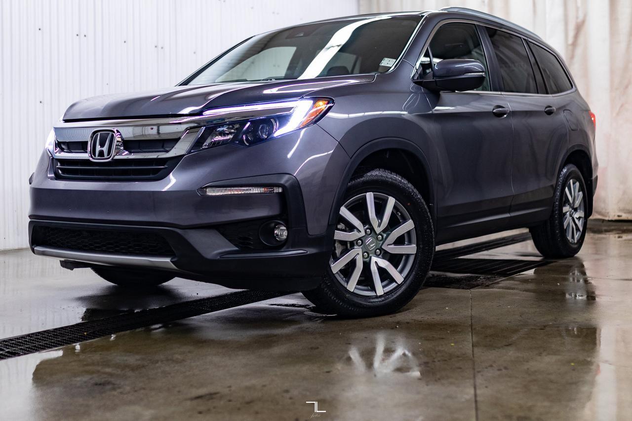 2019 Honda Pilot AWD EX Roof BCam 3rd Row Red Deer AB
