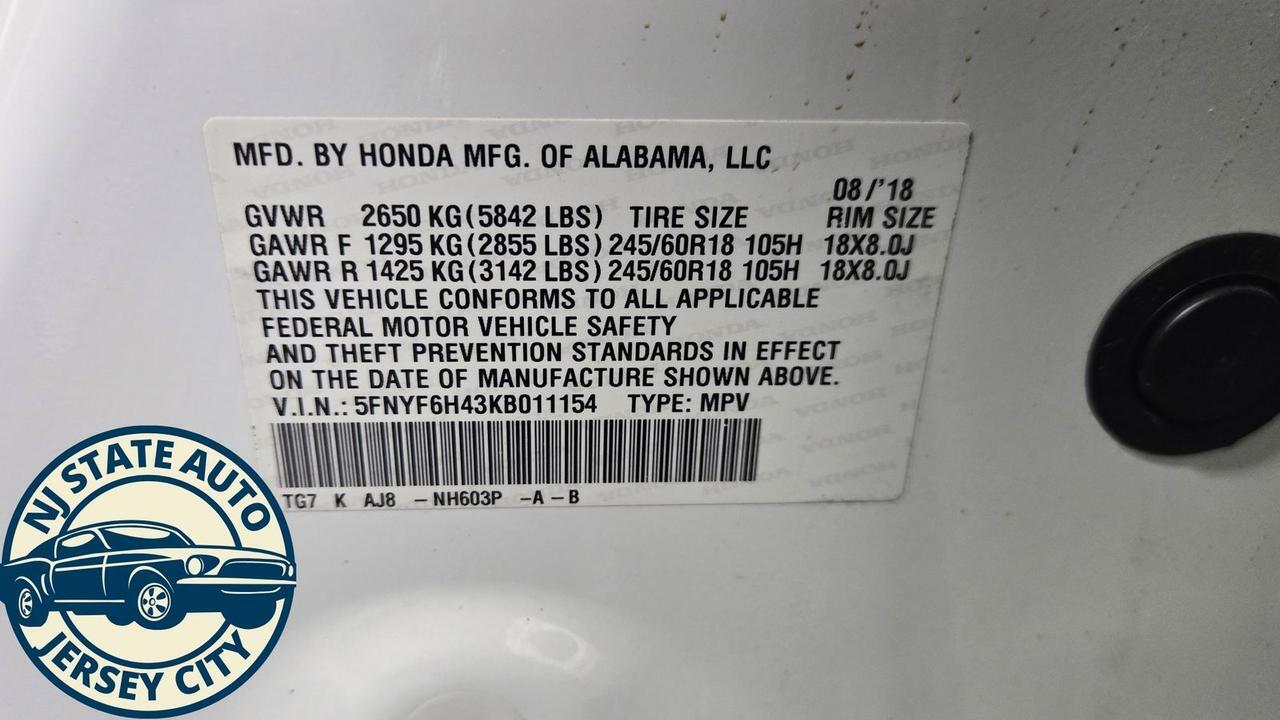 2019 Honda Pilot EX-L Jersey City NJ