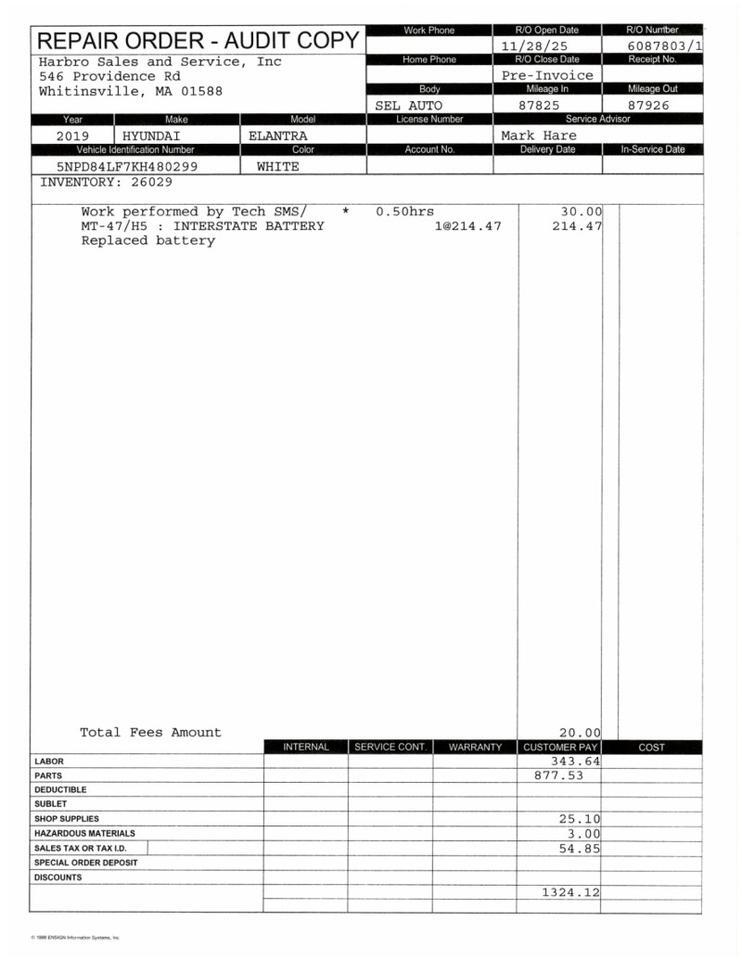 2019 Hyundai Elantra SEL - LOCAL TRADE IN - WELL MAINTAINED Webster MA