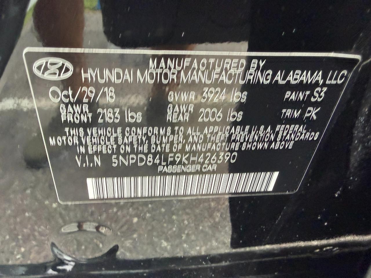 2019 Hyundai Elantra SEL Auto Jacksonville FL