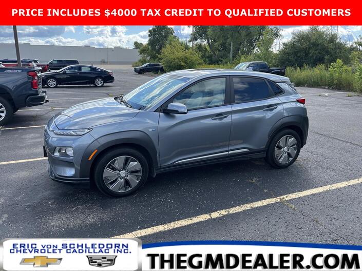2019 Hyundai Kona Electric PriceIncludes$4000taxcreditToQualifiedCustomers Ultimate w/Sunroof Nav HtdCldMemLthr Milwaukee WI