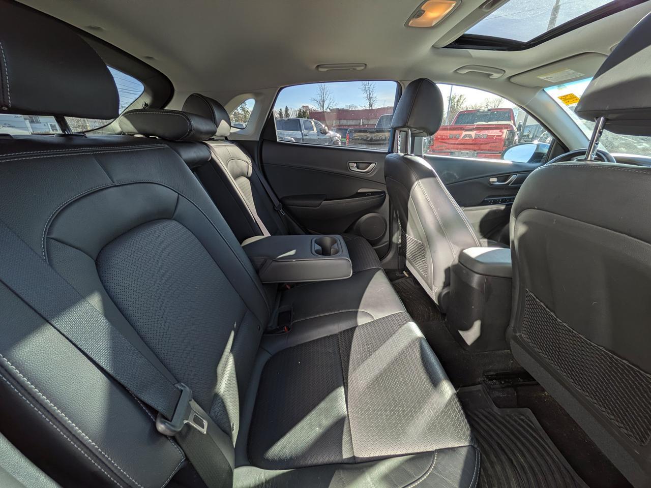2019 Hyundai Kona Ultimate AWD | Low KMs | Premium Leather | Power Sunroof | HUD | NAV | 8IN Touchscreen Redwater AB