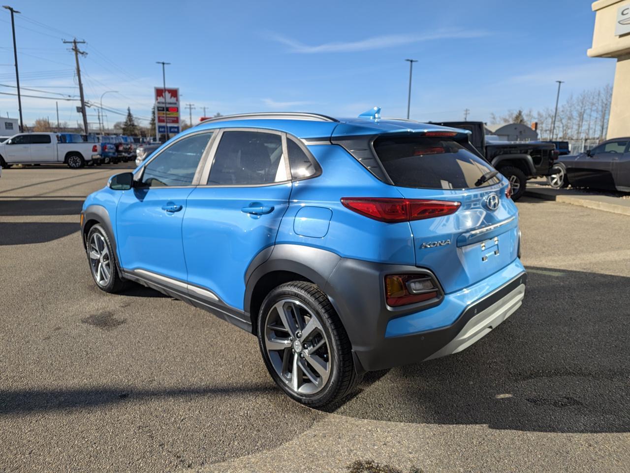 2019 Hyundai Kona Ultimate AWD | Low KMs | Premium Leather | Power Sunroof | HUD | NAV | 8IN Touchscreen Redwater AB