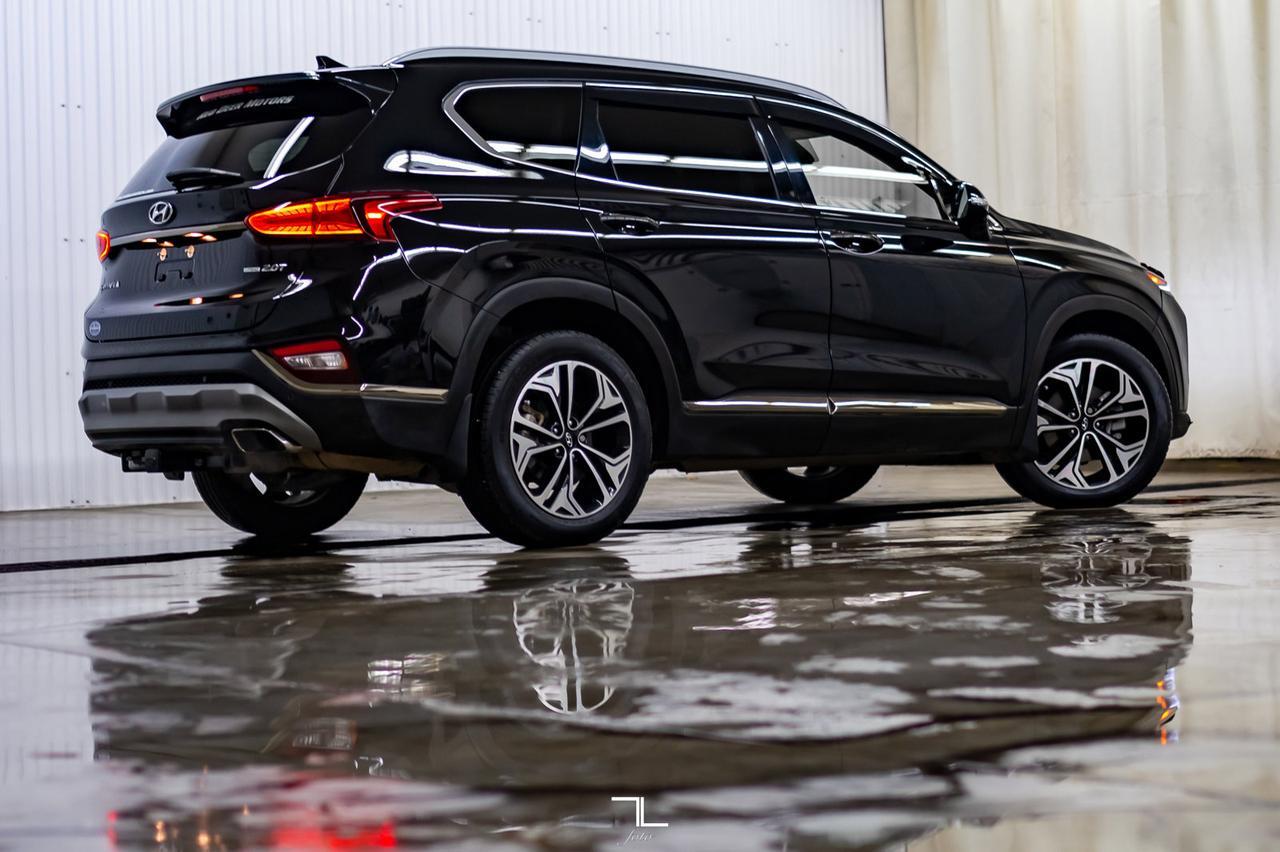 2019 Hyundai Santa Fe AWD Ultimate Leather Roof Nav BCam Red Deer AB