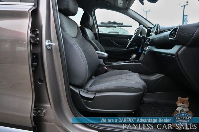2019 Hyundai Santa Fe SE / AWD / Power Mirrors, Windows & Locks / Lane Departure & Blind Spot Alert / Apple CarPlay & Android Auto / Bluetooth / Backup Camera / Air Conditioning / Keyless Entry / 27 MPG / Studless Winter Tires Anchorage AK 2019 Hyundai Santa Fe SE / AWD / Power Mirrors, Windows & Locks / Lane Departure & Blind Spot Alert / Apple CarPlay & Android Auto / Bluetooth / Backup Camera / Air Conditioning / Keyless Entry / 27 MPG / Studless Winter Tires Anchorage AK