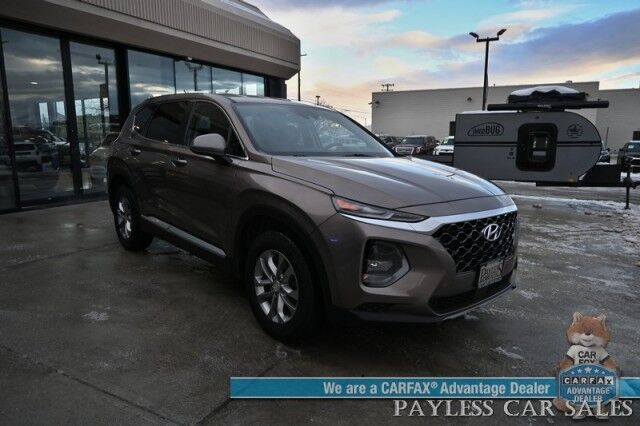 2019 Hyundai Santa Fe SE / AWD / Power Mirrors, Windows & Locks / Lane Departure & Blind Spot Alert / Apple CarPlay & Android Auto / Bluetooth / Backup Camera / Air Conditioning / Keyless Entry / 27 MPG / Studless Winter Tires Anchorage AK 2019 Hyundai Santa Fe SE / AWD / Power Mirrors, Windows & Locks / Lane Departure & Blind Spot Alert / Apple CarPlay & Android Auto / Bluetooth / Backup Camera / Air Conditioning / Keyless Entry / 27 MPG / Studless Winter Tires Anchorage AK