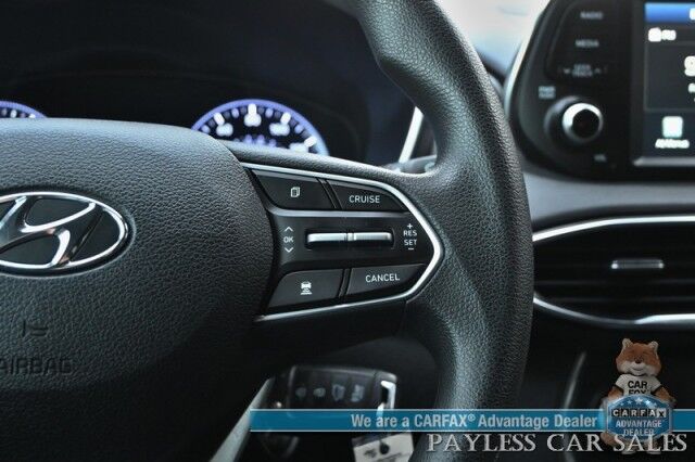 2019 Hyundai Santa Fe SE / AWD / Power Mirrors, Windows & Locks / Lane Departure & Blind Spot Alert / Apple CarPlay & Android Auto / Bluetooth / Backup Camera / Air Conditioning / Keyless Entry / 27 MPG / Studless Winter Tires Anchorage AK 2019 Hyundai Santa Fe SE / AWD / Power Mirrors, Windows & Locks / Lane Departure & Blind Spot Alert / Apple CarPlay & Android Auto / Bluetooth / Backup Camera / Air Conditioning / Keyless Entry / 27 MPG / Studless Winter Tires Anchorage AK