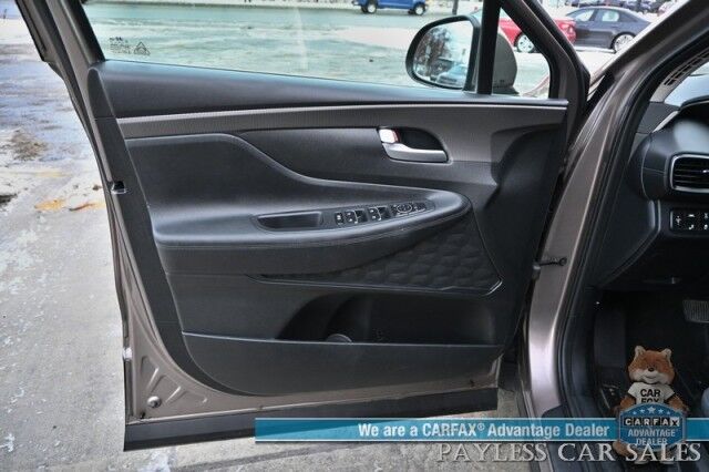 2019 Hyundai Santa Fe SE / AWD / Power Mirrors, Windows & Locks / Lane Departure & Blind Spot Alert / Apple CarPlay & Android Auto / Bluetooth / Backup Camera / Air Conditioning / Keyless Entry / 27 MPG / Studless Winter Tires Anchorage AK 2019 Hyundai Santa Fe SE / AWD / Power Mirrors, Windows & Locks / Lane Departure & Blind Spot Alert / Apple CarPlay & Android Auto / Bluetooth / Backup Camera / Air Conditioning / Keyless Entry / 27 MPG / Studless Winter Tires Anchorage AK