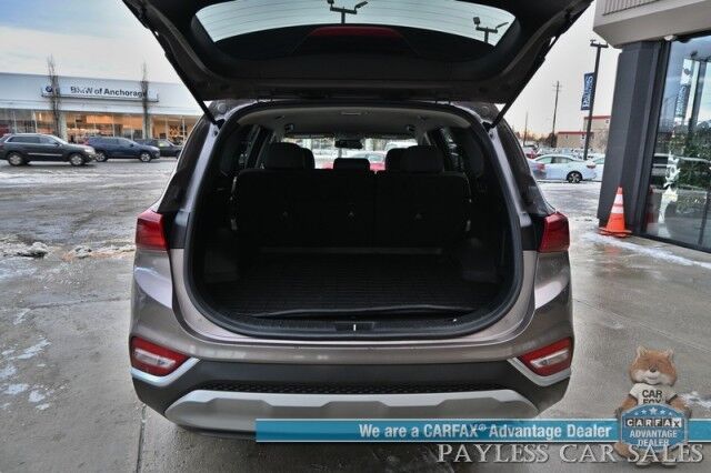 2019 Hyundai Santa Fe SE / AWD / Power Mirrors, Windows & Locks / Lane Departure & Blind Spot Alert / Apple CarPlay & Android Auto / Bluetooth / Backup Camera / Air Conditioning / Keyless Entry / 27 MPG / Studless Winter Tires Anchorage AK 2019 Hyundai Santa Fe SE / AWD / Power Mirrors, Windows & Locks / Lane Departure & Blind Spot Alert / Apple CarPlay & Android Auto / Bluetooth / Backup Camera / Air Conditioning / Keyless Entry / 27 MPG / Studless Winter Tires Anchorage AK