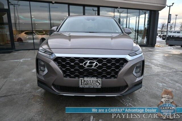 2019 Hyundai Santa Fe SE / AWD / Power Mirrors, Windows & Locks / Lane Departure & Blind Spot Alert / Apple CarPlay & Android Auto / Bluetooth / Backup Camera / Air Conditioning / Keyless Entry / 27 MPG / Studless Winter Tires Anchorage AK 2019 Hyundai Santa Fe SE / AWD / Power Mirrors, Windows & Locks / Lane Departure & Blind Spot Alert / Apple CarPlay & Android Auto / Bluetooth / Backup Camera / Air Conditioning / Keyless Entry / 27 MPG / Studless Winter Tires Anchorage AK