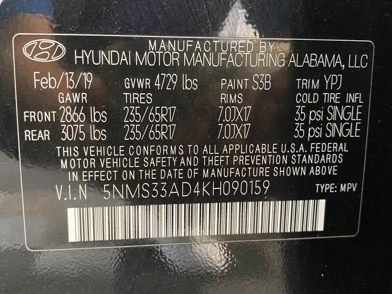 2019 Hyundai Santa Fe SEL Richmond Hill NY