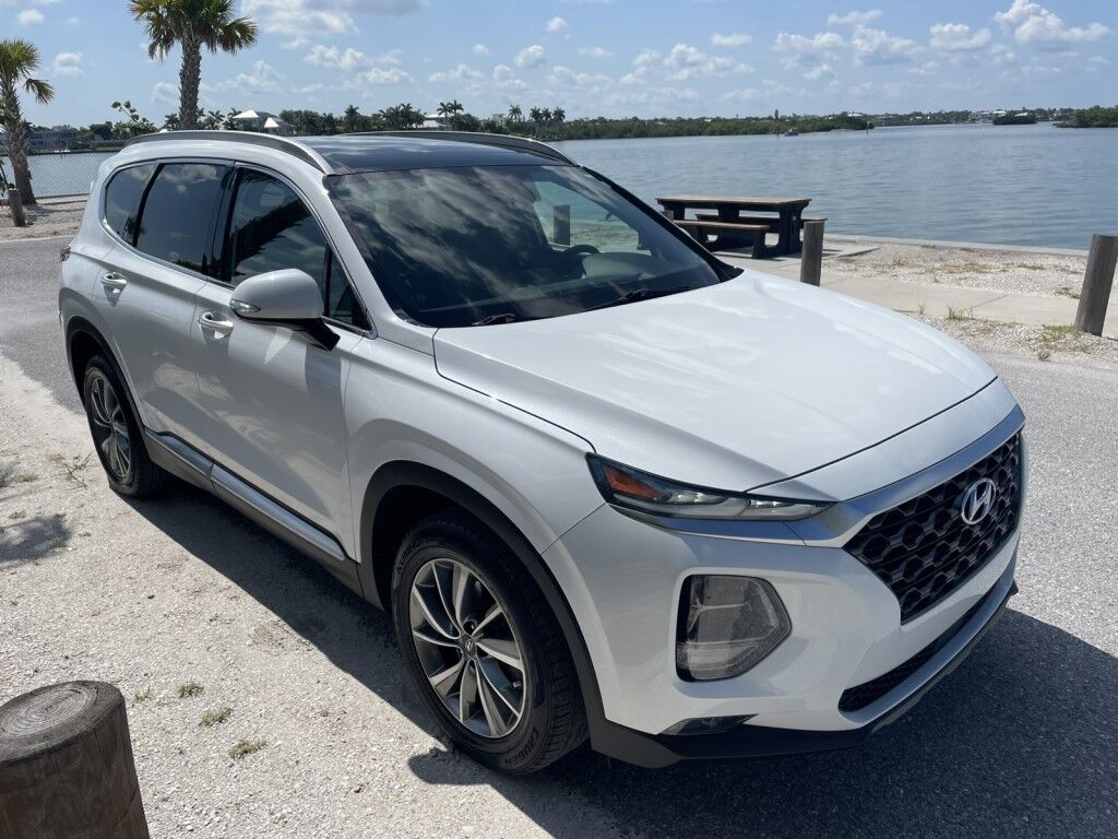 2019 Hyundai Santa Fe ULTIMATE~CLEAN CARFAX~APPLE CAR PLAY/ANDROID AUTO~LEATHER SEATS~ Sarasota FL