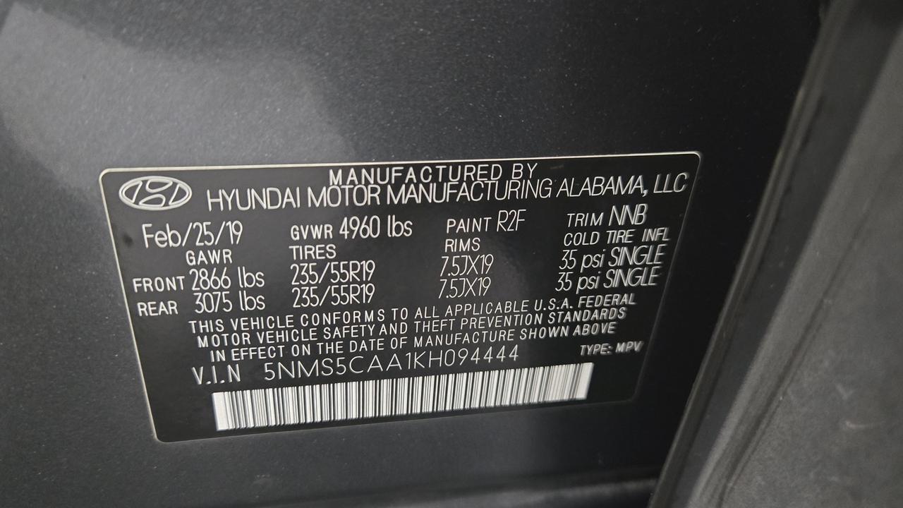 2019 Hyundai Santa Fe Ultimate Jersey City NJ