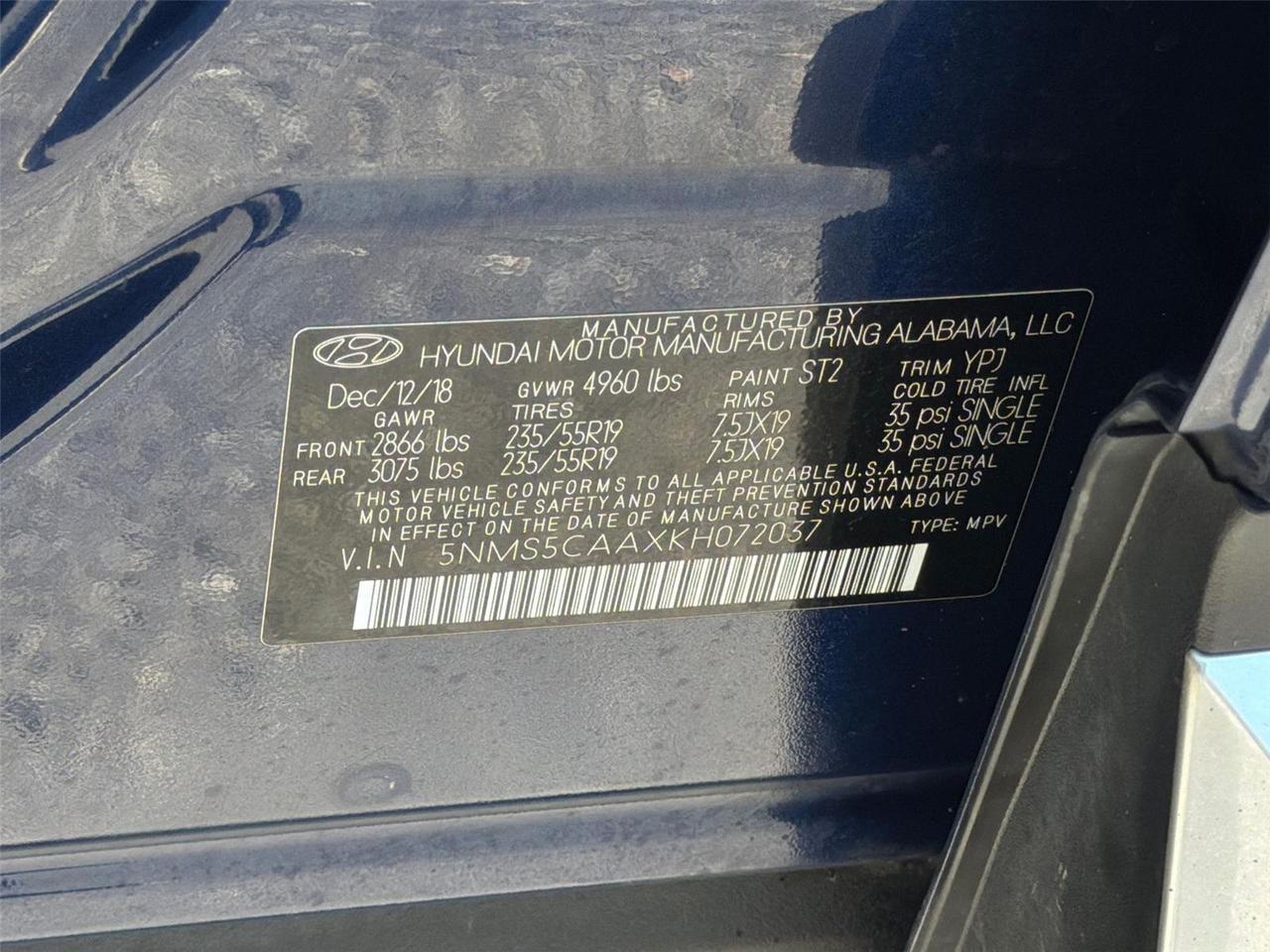 2019 Hyundai Santa Fe Ultimate Hagerstown MD