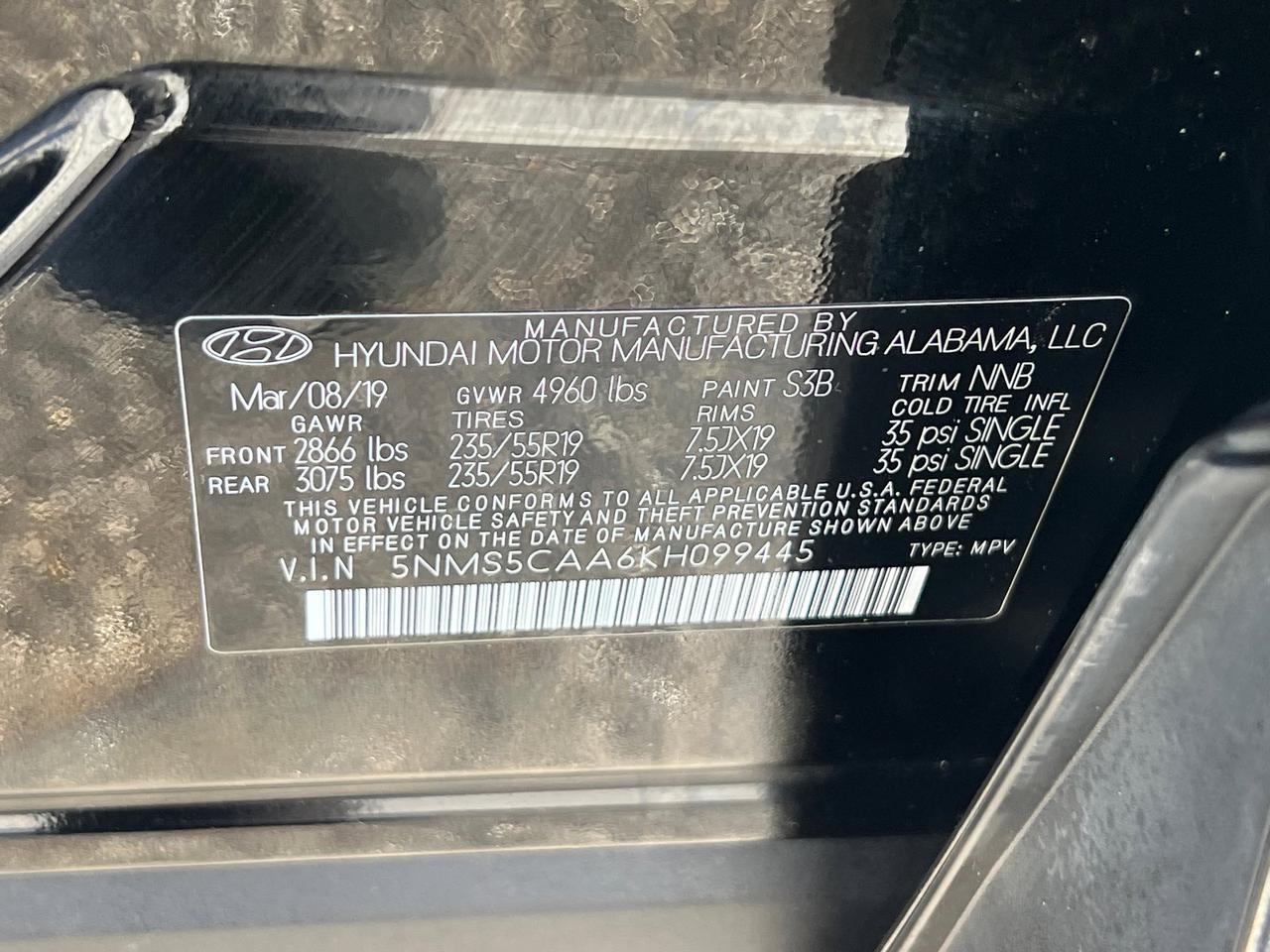 2019 Hyundai Santa Fe Ultimate Hagerstown MD