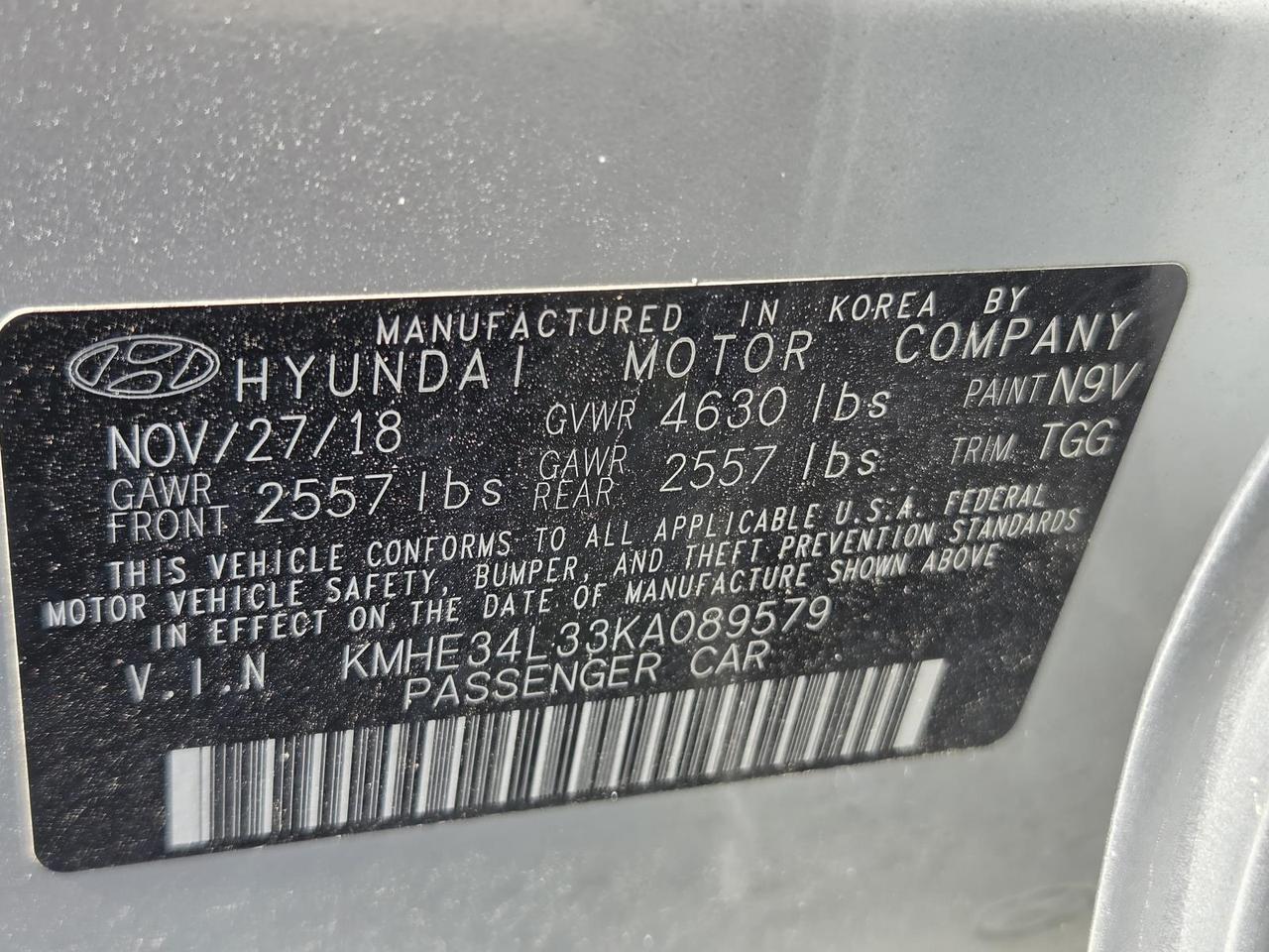 2019 Hyundai Sonata Hybrid Limited 2.0L Beeville TX